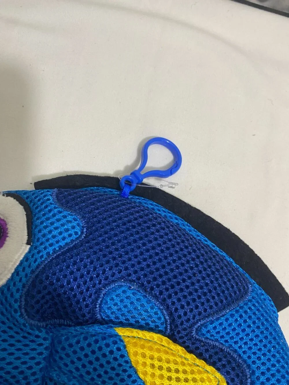 Disney Pixar Finding Dory Dory Fish Zipper Coin Purse Pouch Mesh Clamshell Bag 1